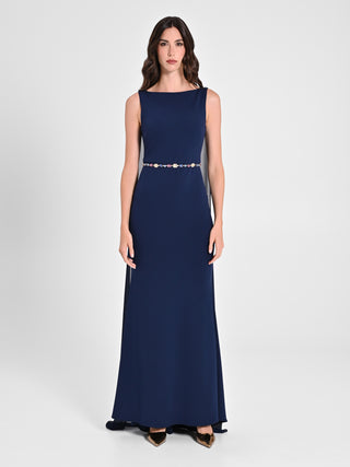 Abito Lungo Sirena Blu