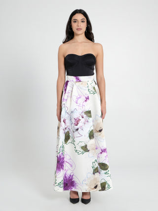 Maxi Gonna stampa Floreale