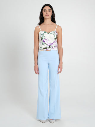 Top Bustier stampa Floreale