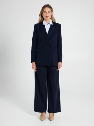 Giacca Doppiopetto misto Lana