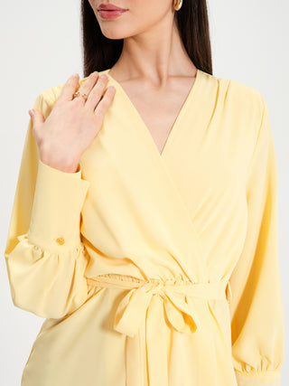 Abito Chemisier in Raso