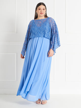 Mantella Coprispalle Rinascimento Curvy atelier in Pizzo Glitter