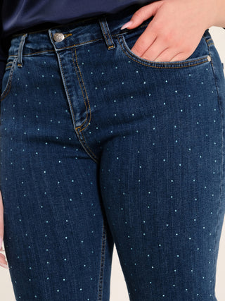 Jeans Curvy Strass