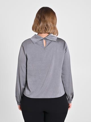 Blusa Grigia Curvy