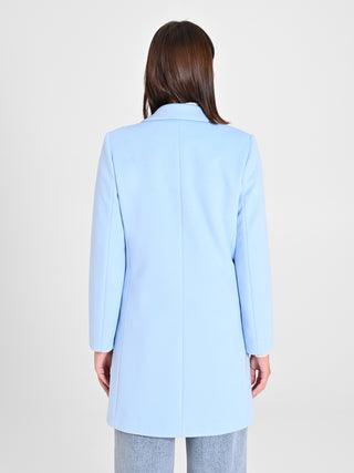 Cappotto Medio Azzurro