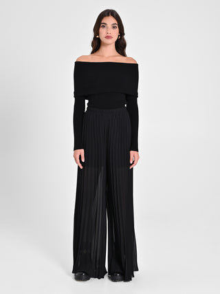 Pantaloni Plissè extra Wide