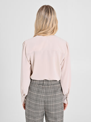 Blusa color Beige Chiaro