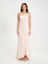 Abito Sirena Monospalla Beige