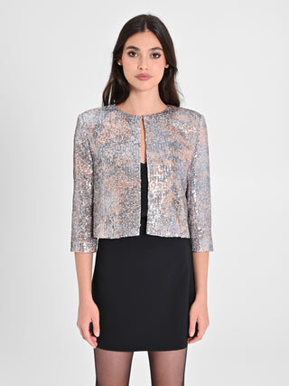 Giacca Paillette disegno Cachemire