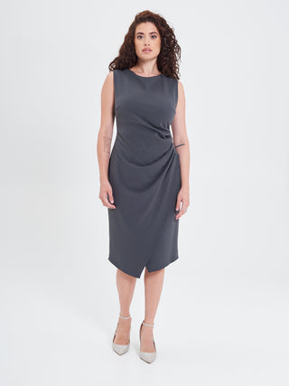 Tubino Curvy Drappeggiato