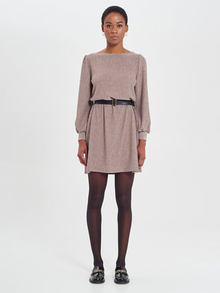 Abito a Coste color Tortora