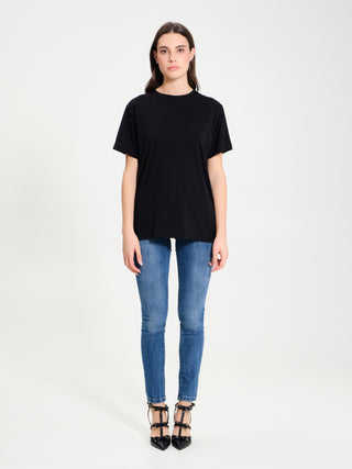 T-shirt con Logo RR 100% Cotone