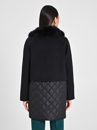 Cappotto con inserto Piumino Trapuntato