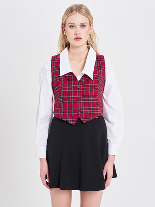 Gilet in Tartan