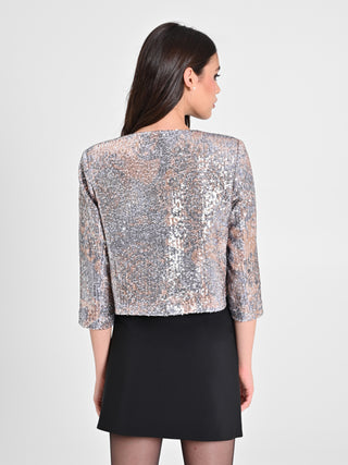 Giacca Paillette disegno Cachemire