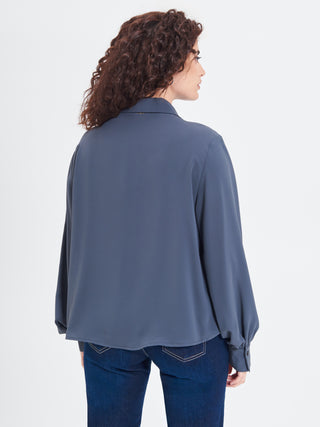 Camicia Curvy Volants