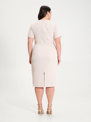 Abito Curvy in Cadi con Nodo