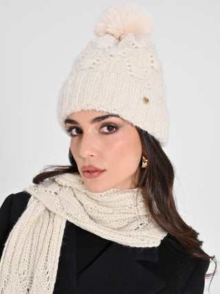 Cuffia Trecce Bianca