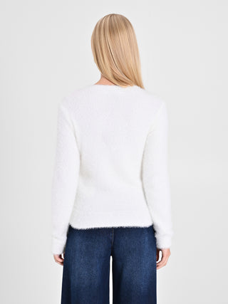 Maglioncino Bianco Chain RR