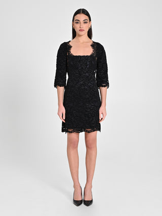 Tubino in Pizzo e Velluto