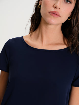 Blusa a Scatoletta in Raso
