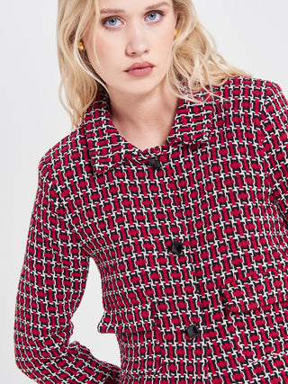 Giacca Corta Holiday Tweed