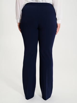 Pantaloni Curvy a Zampa