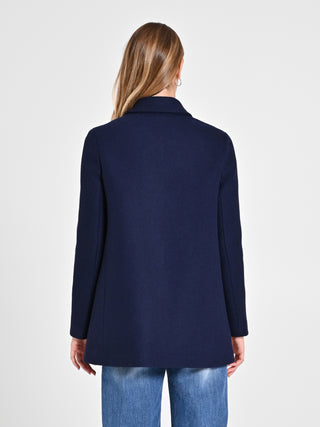 Cappotto Doppiopetto Blu