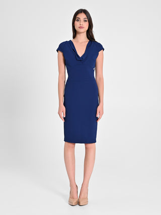 Tubino con scollo Drappeggiato