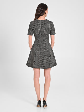 Abito a Ruota Jacquard