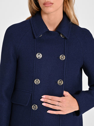 Cappotto Doppiopetto Blu