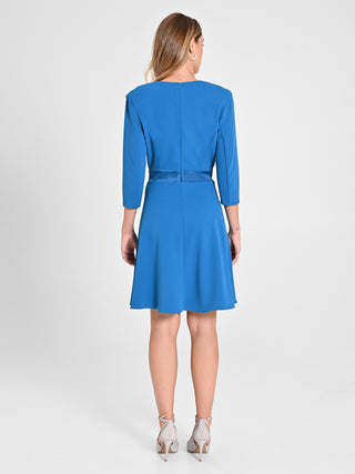 Abito a Ruota Blu Oceano