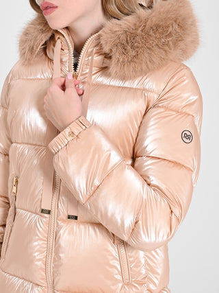 Piumino Oro Rosa