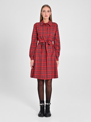Chemisier in Tartan