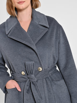 Cappotto Curvy Grigio
