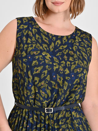 Abito Curvy stampa Animalier