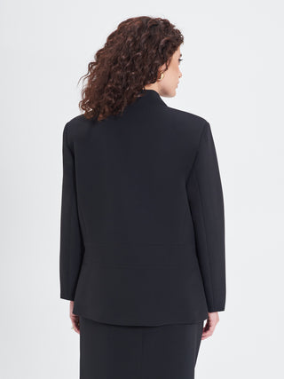 Giacca Curvy Fibbia Geometrica