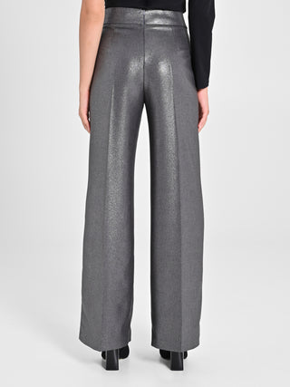 Pantaloni in Tessuto Spalmato