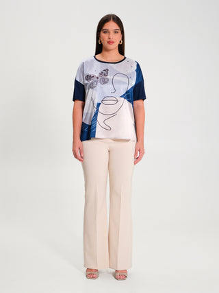 Blusa Curvy Farfalla