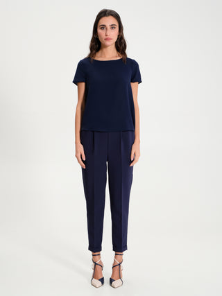 Blusa a Scatoletta in Raso