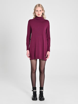 Abito Bordeaux in Maglia Ecotec®