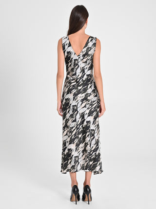 Abito Sottoveste stampa Geometrica