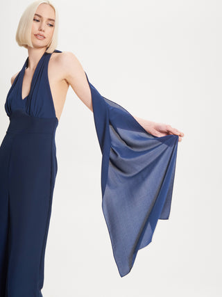 Tuta a Palazzo con Veli Blu