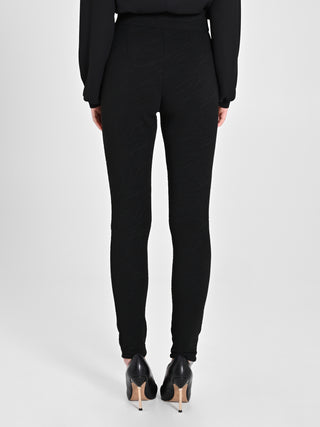 Pantaloni in Tessuto Operato