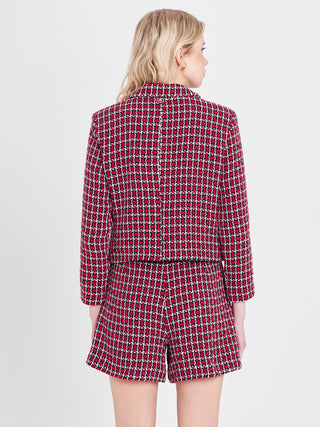 Giacca Corta Holiday Tweed