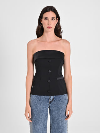 Bustino inserti in Raso