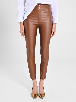 Pantaloni simil pelle