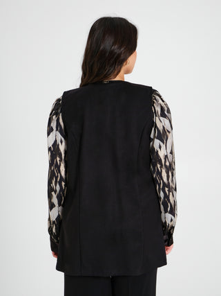 Gilet Curvy Nero