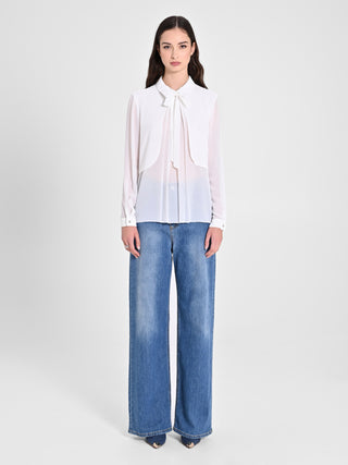 Blusa con Nastri