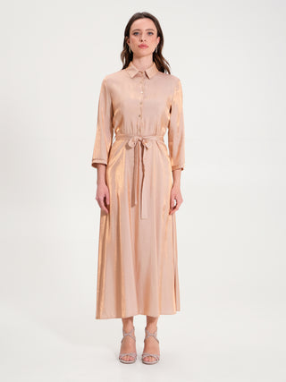 Abito Chemisier Cangiante Rosa